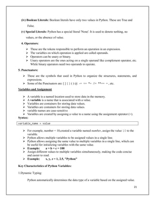 Comprehensive Guide to Problem Solving and Python Programming ...