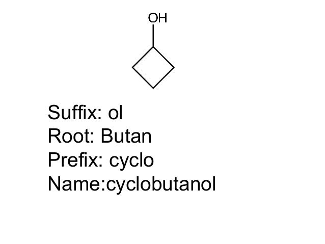 Iupac naming