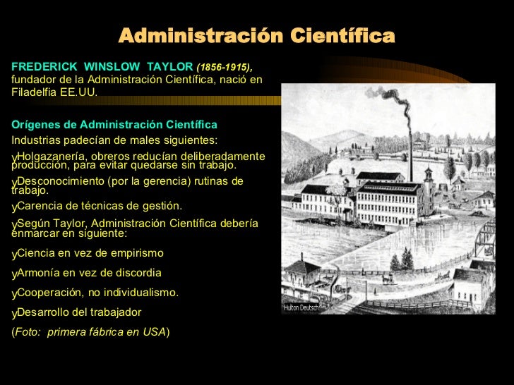 administracion cientifica