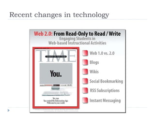 Recent changes in technology 