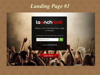 Landing Page #1
 