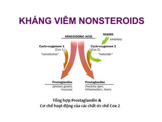 KHÁNG VIÊM NONSTEROIDS
 