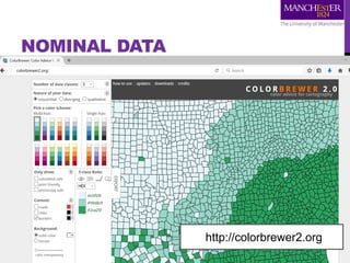 NOMINAL DATA
http://colorbrewer2.org
 
