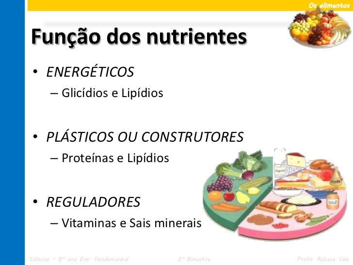 IV.1 Os alimentos IV.1 Os alimentos