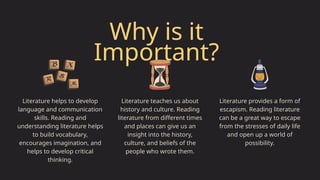 Genres of Literature and its division.pptx