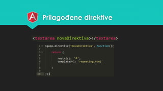 Prilagođene direktive 
 