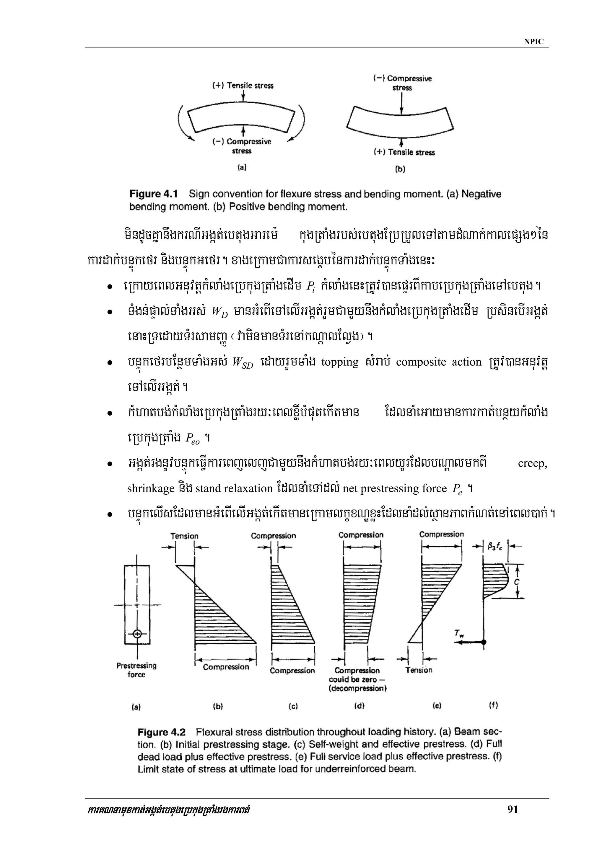 Iv.flexural design of prestressed concrete elements | PDF