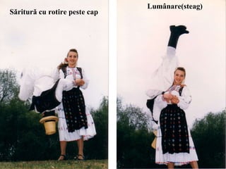 Săritură cu rotire peste cap   Lumânare(steag) 