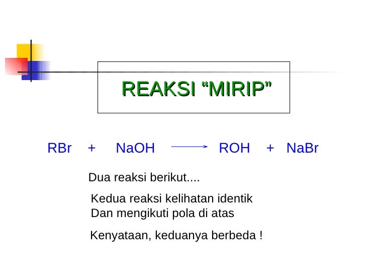 Substitusi Nukleofilik