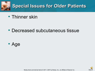 Bypasses all barriersPercutaneous AdministrationMethods of Intravenous AdministrationIV pushIntermittent venous access deviceIntermittent infusion (or piggyback)Continuous infusionElectronic pumps and controllersPatient-controlled analgesiaVolumetric chambers