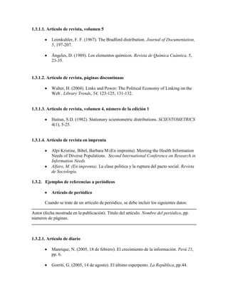 Ivª 2 clase normas apa