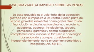 IMPUESTO AL VALOR AGREGADO I.V.A. | PPTX