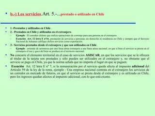 Comprehensive Overview of Chilean VAT (IVA) Taxation Rules and Subject ...