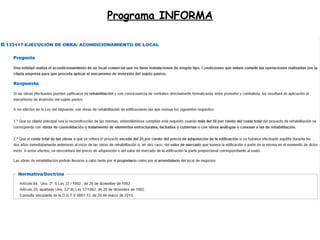 Programa INFORMA
 