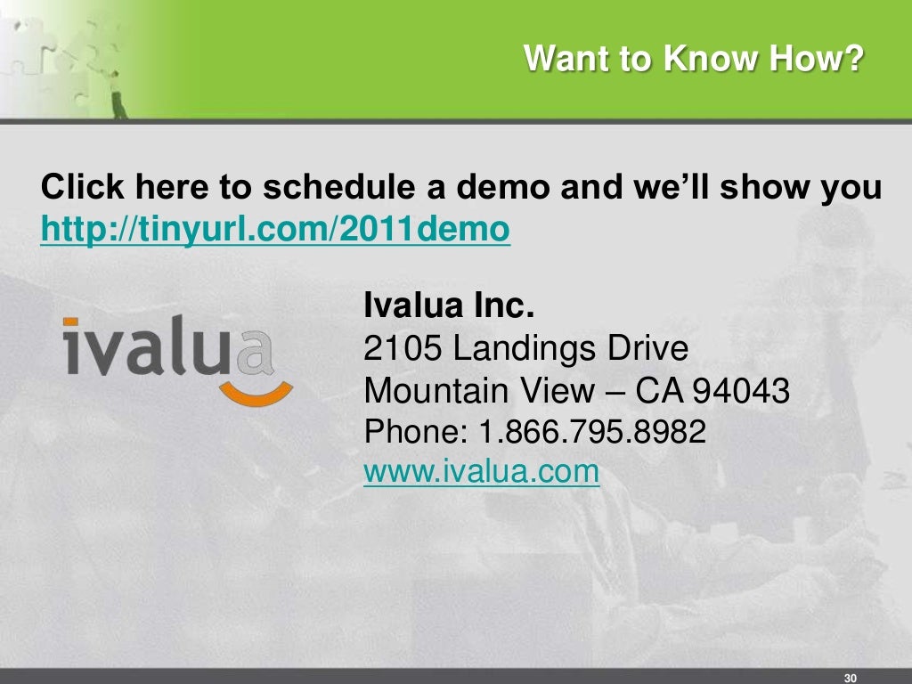 Ivalua Presentation