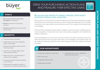 Ivalua buyer v8: action plans and savings tracking | PPT