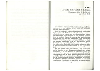 EXPLICACION DEL LIBRO DE APOCALIPSIS