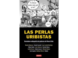 Lanzamiento del libro "Las Perlas Uribistas". Iván Cepeda