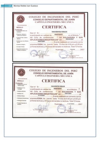 13 Montes Robles Ivan Gustavo
 