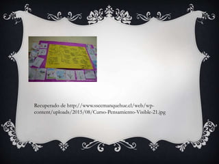 Recuperado de http://www.ssccmanquehue.cl/web/wp-
content/uploads/2015/08/Curso-Pensamiento-Visible-21.jpg
 