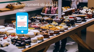 Ivano Malavolta
VRIJE
UNIVERSITEIT
AMSTERDAM
NATIVE
APP
01010101010101101010
1010101011011010
010101010101011101
010101010101011010
PLATFORM APIs
Native
Development strategies
 