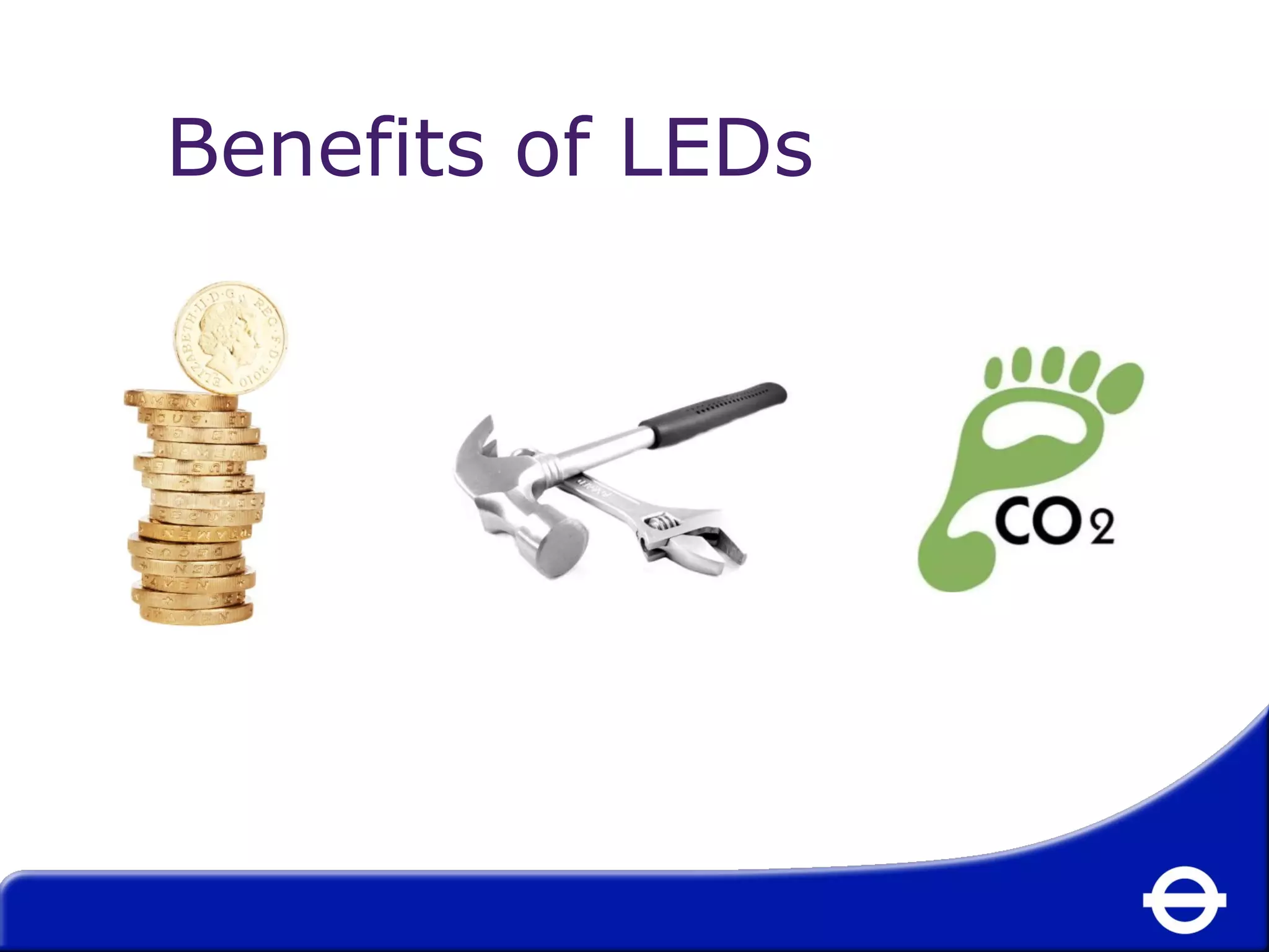 Benefits of LEDs 
 