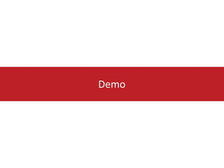 Demo
 