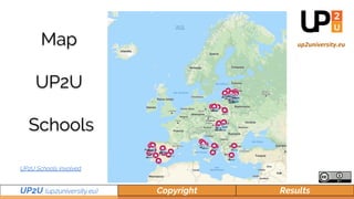 UP2U (up2university.eu) Copyright Results
Map
UP2U
Schools
UP2U Schools involved
 