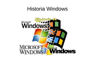 Historia Windows
 