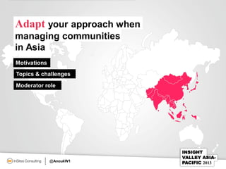 Collaborating with consumers in Asia