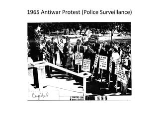 1965 Antiwar Protest (Police Surveillance)

 