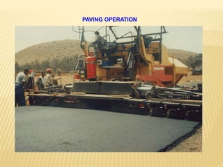 PAVING OPERATION
 