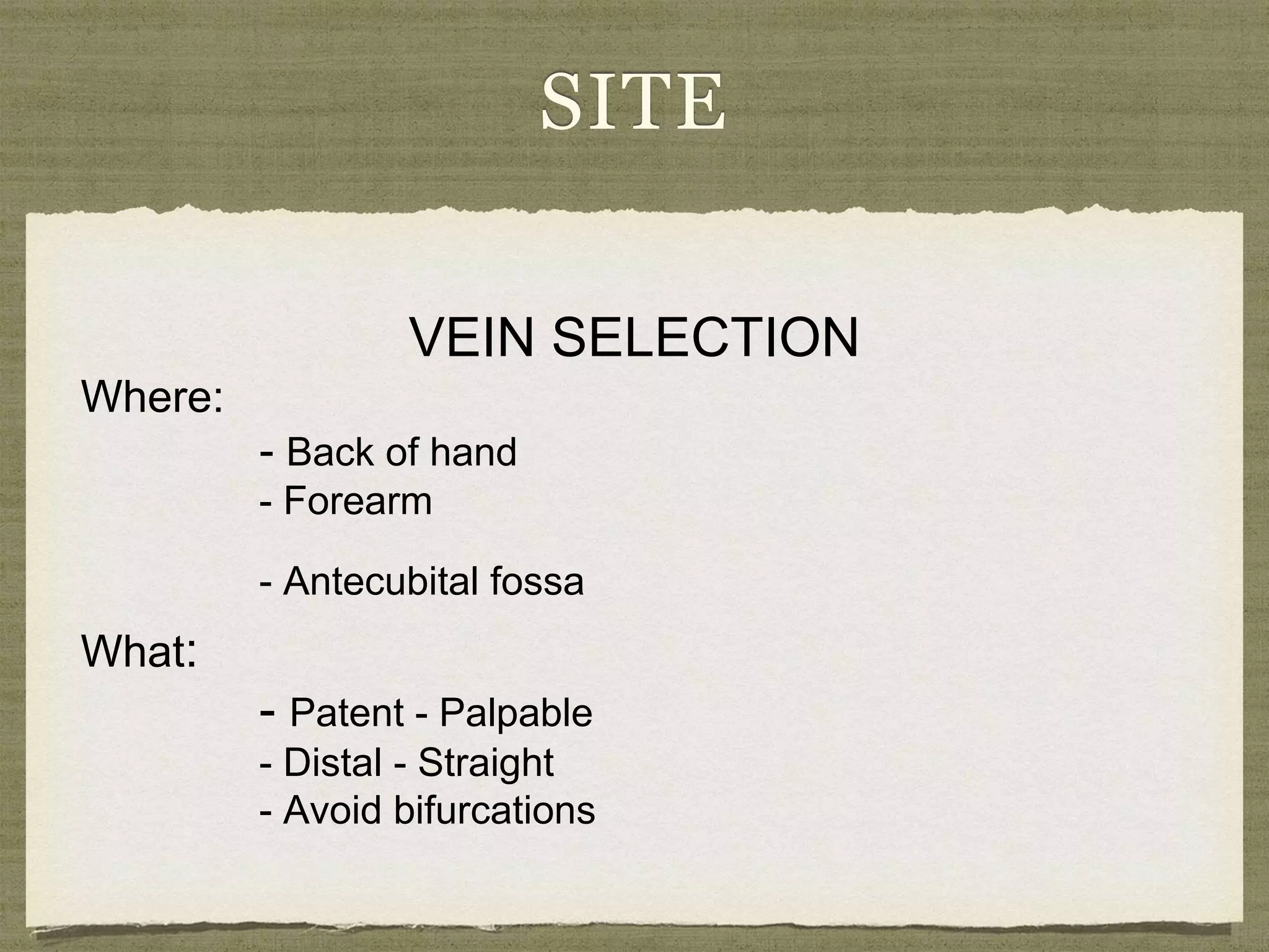 Iv In The Ac Iv cannula technique | PPTX