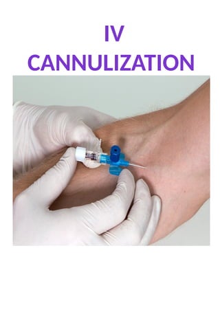 IV cannulation & complication ..pptx..... | PPTX