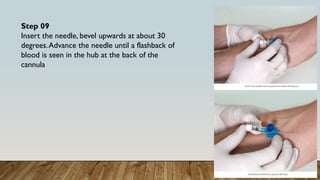 IV Cannulation structure, steps ,easy method. Please follow this steps ...