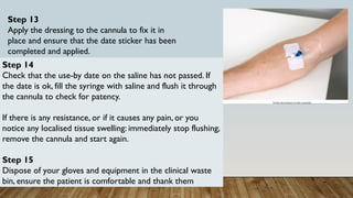 IV Cannulation structure, steps ,easy method. Please follow this steps ...