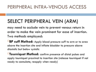 IV cannulation 2012.ppt for information and procedure on iv | PPT