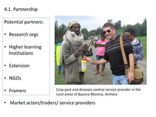 Agricultural intensification, value chain development and human capacity strengthening: How can we build these together