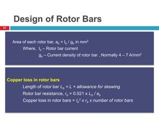 Power Rotation Bar UNIT IV design of Electrical Apparatus | PPT