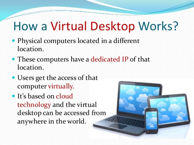 vpn blocked virtual desktop vdi is the solution how vdi works