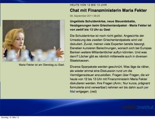 Gefahren? - Neulich im Chat




Samstag, 16. März 13
 