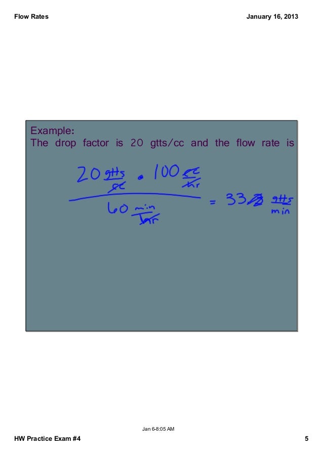 Iv drop calculations