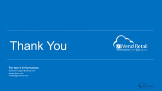 Thank You
For more informacon:
Shutsarun.Sukjam@cicxsys.com
www.cicxsys.com
knowledge.cicxsys.com
 