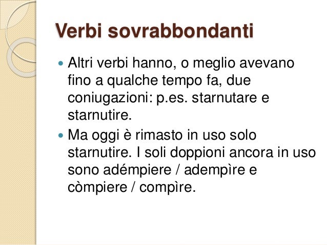 Participio Passato Del Verbo Prudere