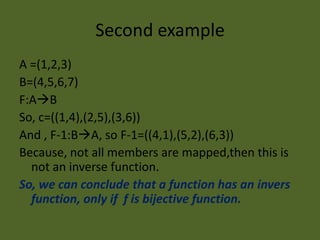 Non Example Inverse invers | PPTX