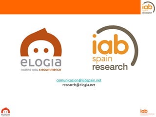 IV Estudio de Redes Sociales de IAB Spain con Elogia