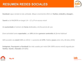 IV Estudio Anual de Redes Sociales | PDF