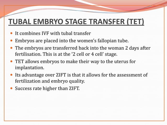 In Vitro Fertilization PPT