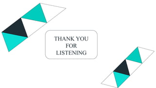THANK YOU
FOR
LISTENING
 