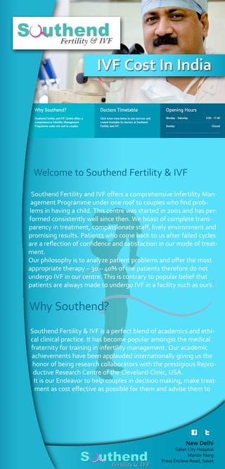 Ivf cost in india